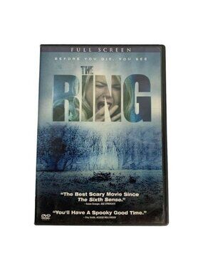 The Ring DVD Naomi Watts Full Screen Suspense Horror DreamWorks PG13 2002